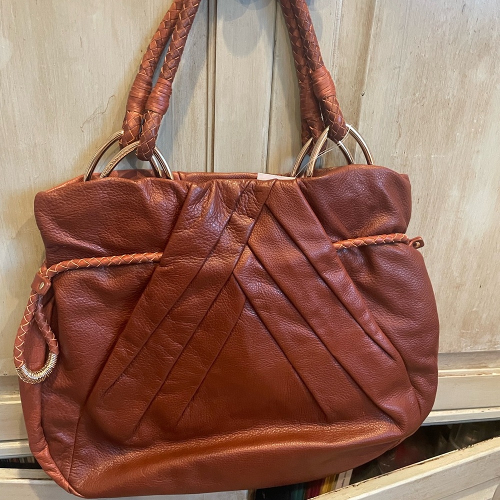 NWT- Elliot Lucca Pleated Hobo Bag-